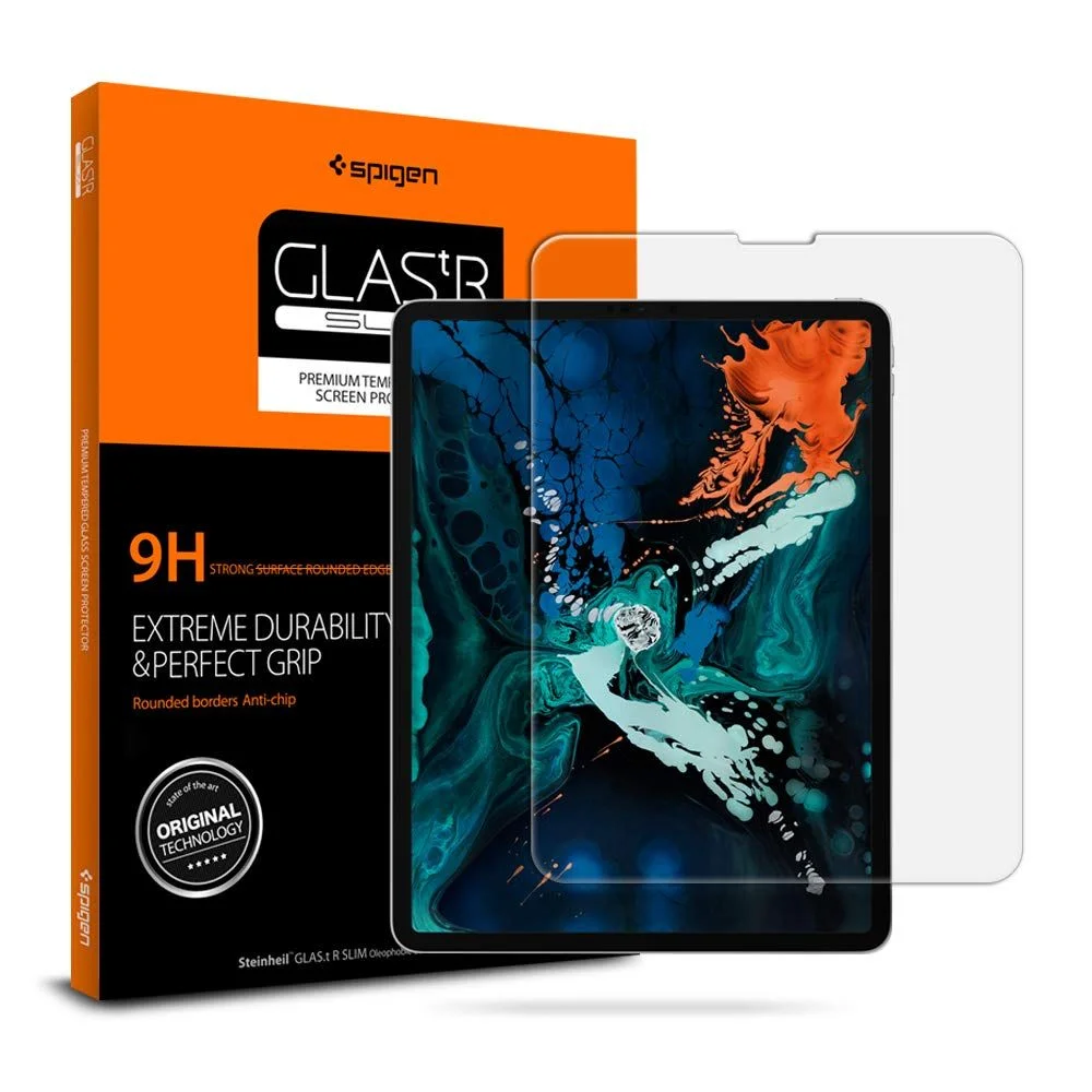 Spigen ochranné sklo Glas.tR Slim pro Apple iPad Pro 12.9" 2021/2020/2018 068GL25594