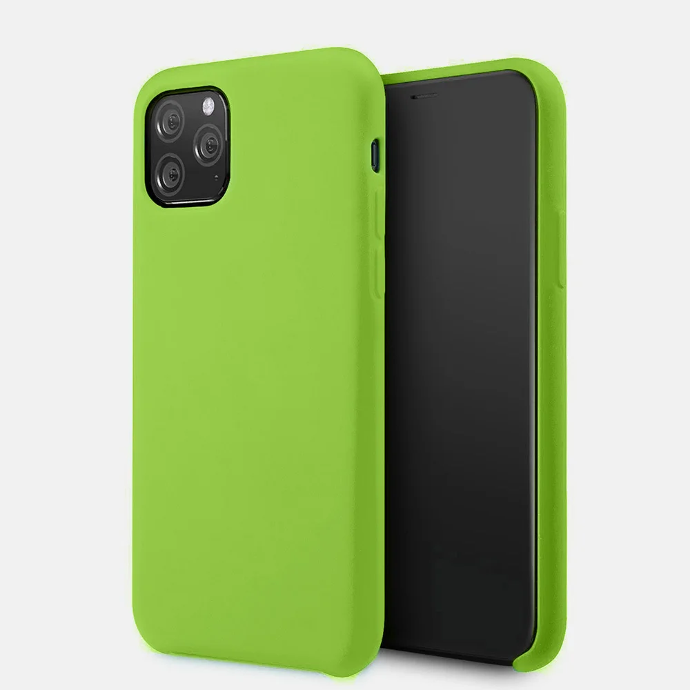 Pouzdro Vennus Silicone Case Apple iPhone 12 Pro - Světle zelené