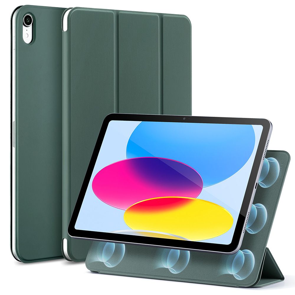 Pouzdro ESR Rebound Magnetic na Apple iPad 10. generace (2022) 10,9" - Pralesně zelené