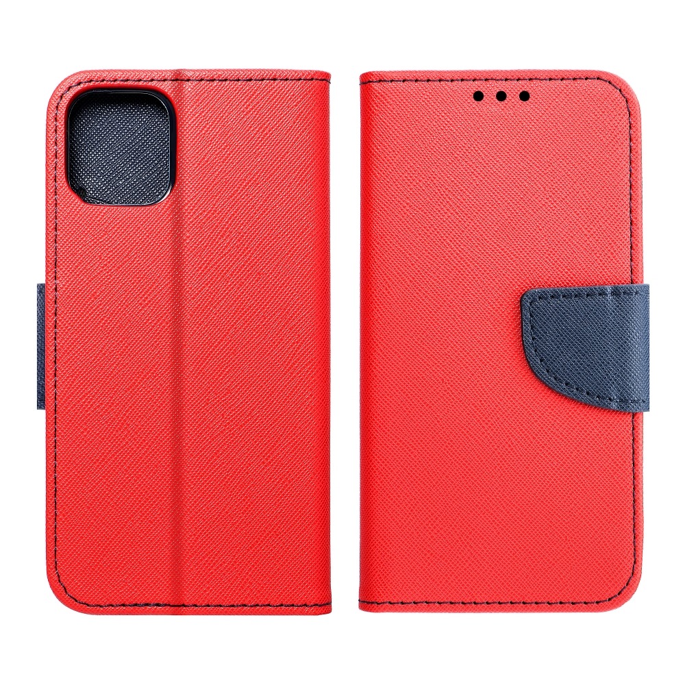 Pouzdro FANCY Diary iPhone 13 6,1 - Červené/Modré