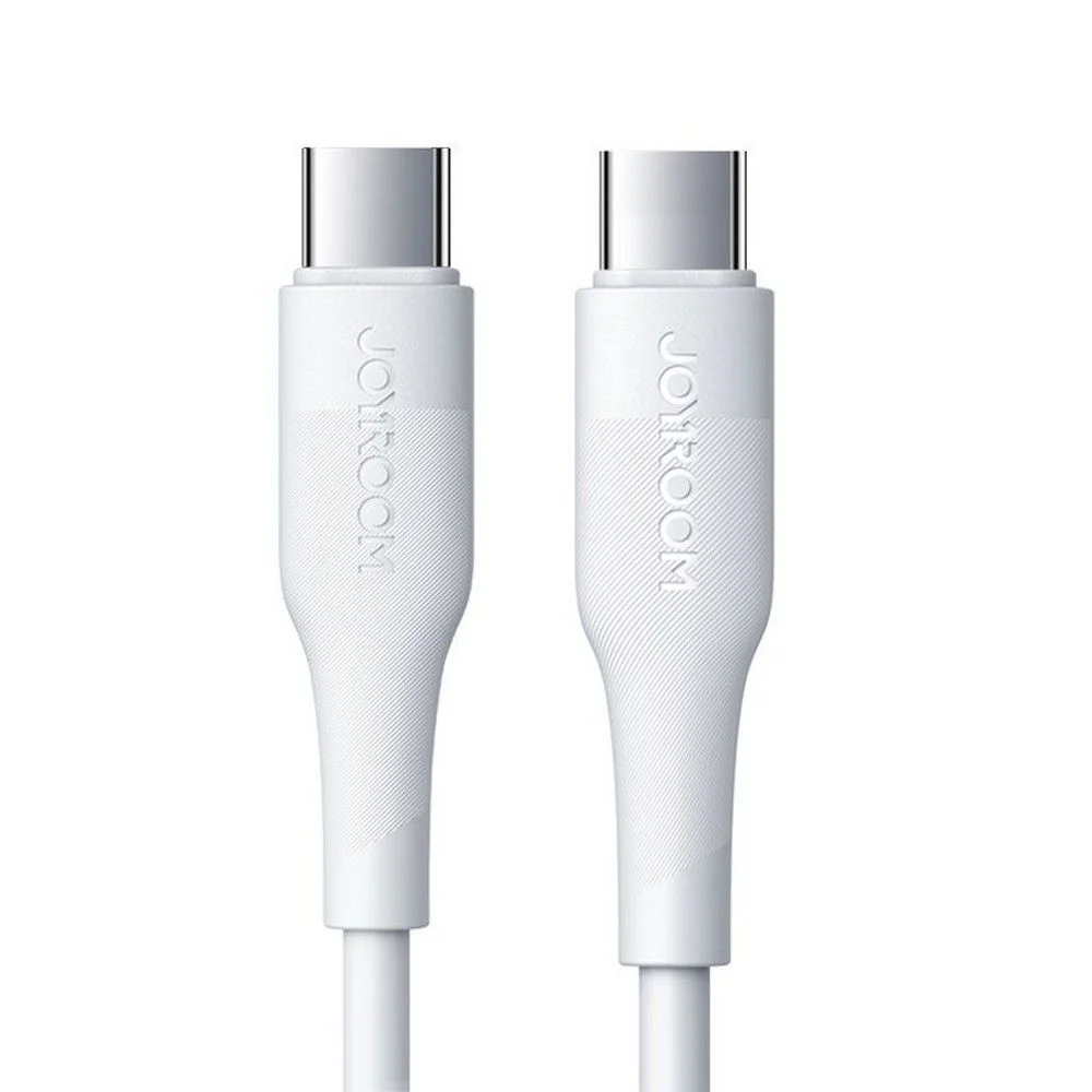 Kabel JOYROOM S-1230M3 3v1 USB-C/USB-C PD60W 1,2m - Bílý