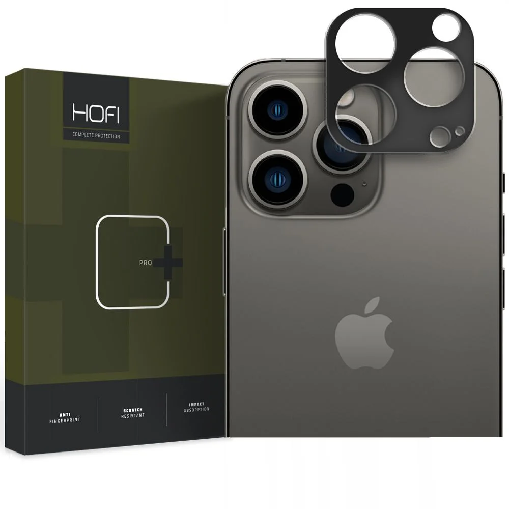 Ochrana fotoaparátu HOFI Alucam Pro+ iPhone 14 Pro / 14 Pro Max - černá