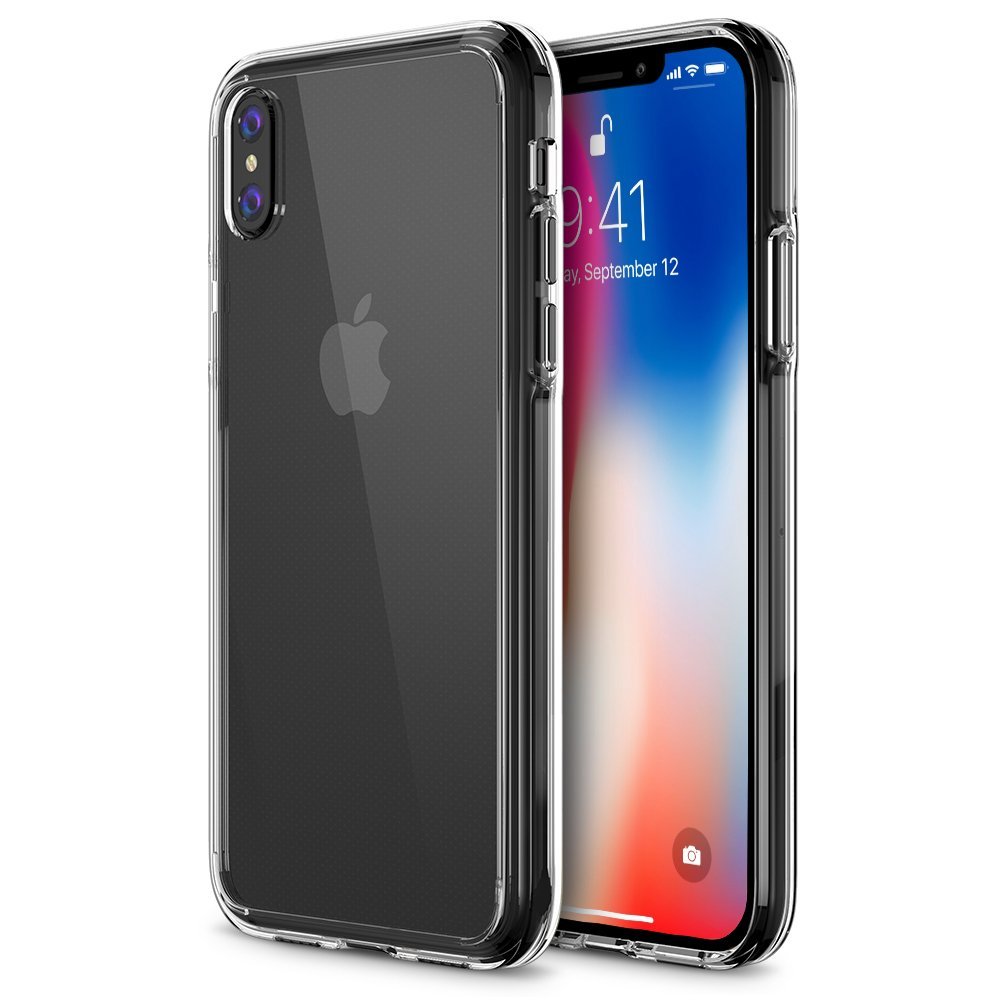 Průhledný čirý obal / kryt Ultra Slim Hybrid na iPhone X Průhledný čirý obal / kryt Ultra Slim Hybrid na iPhone X
