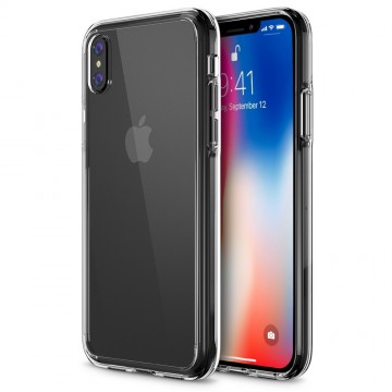 Průhledný čirý obal / kryt Ultra Slim Hybrid na iPhone X Průhledný čirý obal / kryt Ultra Slim Hybrid na iPhone X