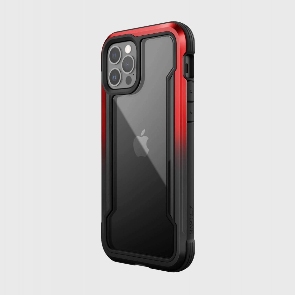 Pouzdro X-Doria Raptic Shield iPhone 12 Pro Max - Černo-červené