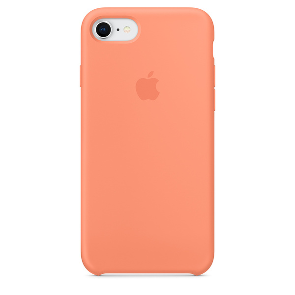 Silikonový kryt Apple Silicone Case na iPhone 8 / 7 - Peach Silikonový kryt Apple Silicone Case na iPhone 8 / 7 - Peach