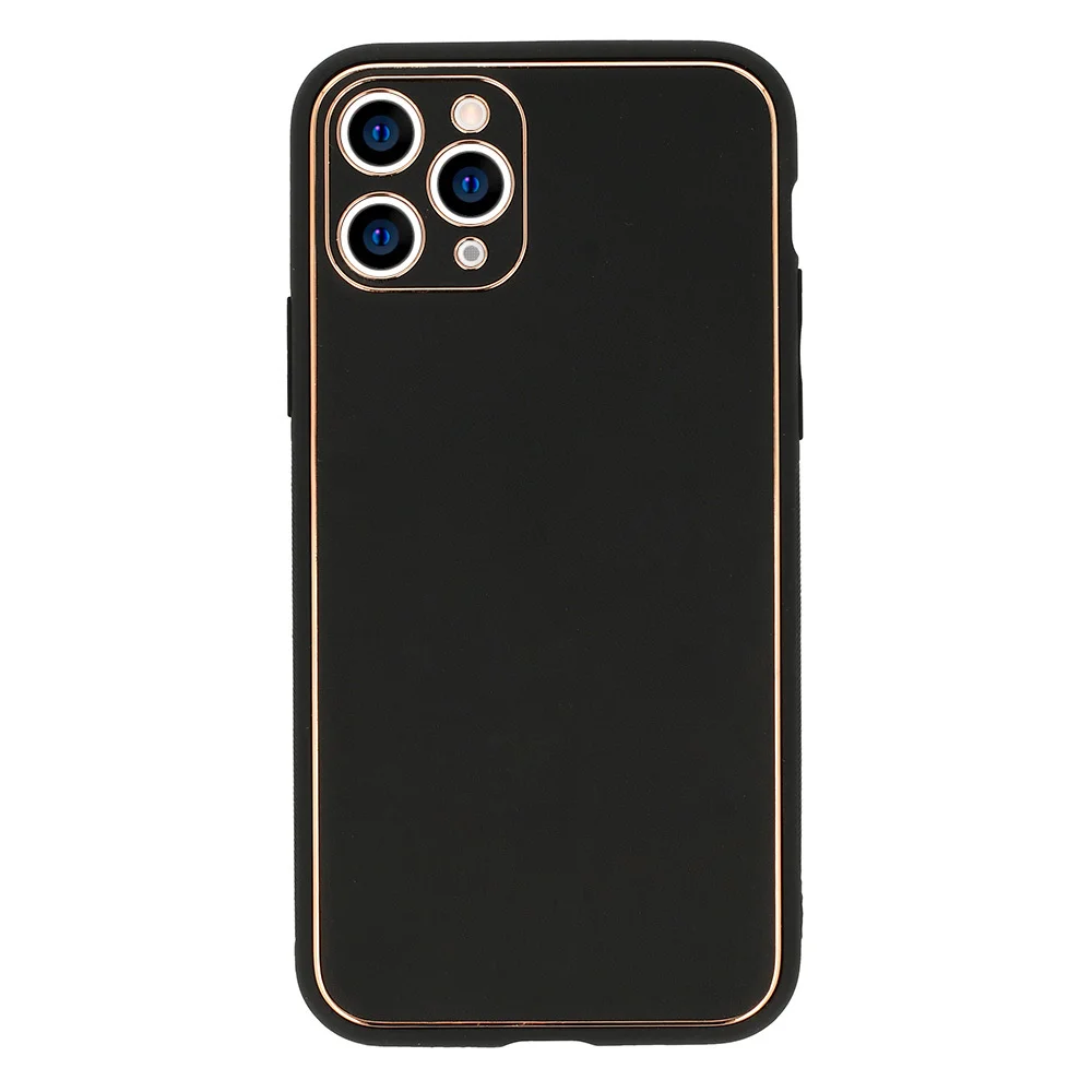 Pouzdro TEL PROTECT Luxury Case Apple iPhone 12 Pro - Černé