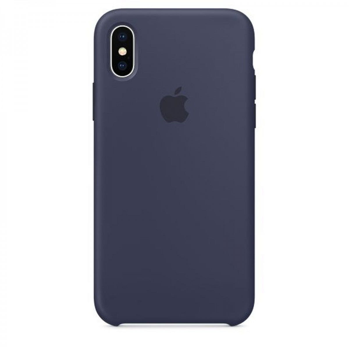 Originální silikonový kryt Apple iPhone X - Půlnočně modrý Originální silikonový kryt Apple iPhone X - Půlnočně modrý