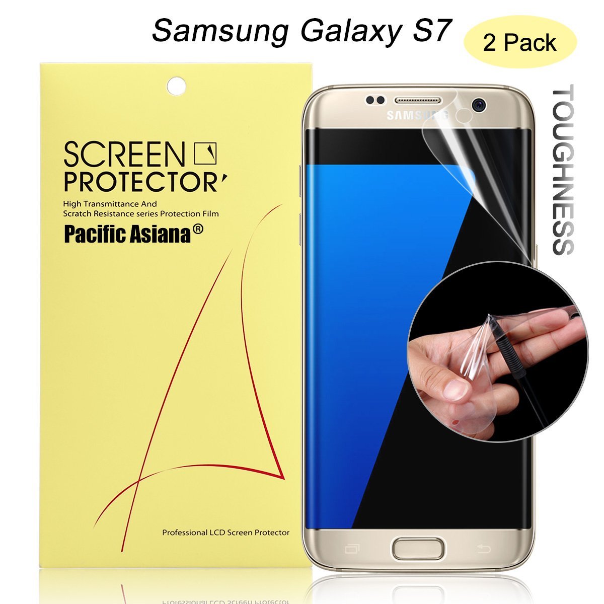 3D fólie na celý displej CLEAR pro Galaxy S7 (set 2ks) 3D fólie na celý displej CLEAR pro Galaxy S7 (set 2ks)
