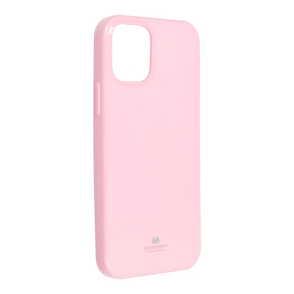 Pouzdro Jelly Case Mercury iPhone 12 mini - Light růžové