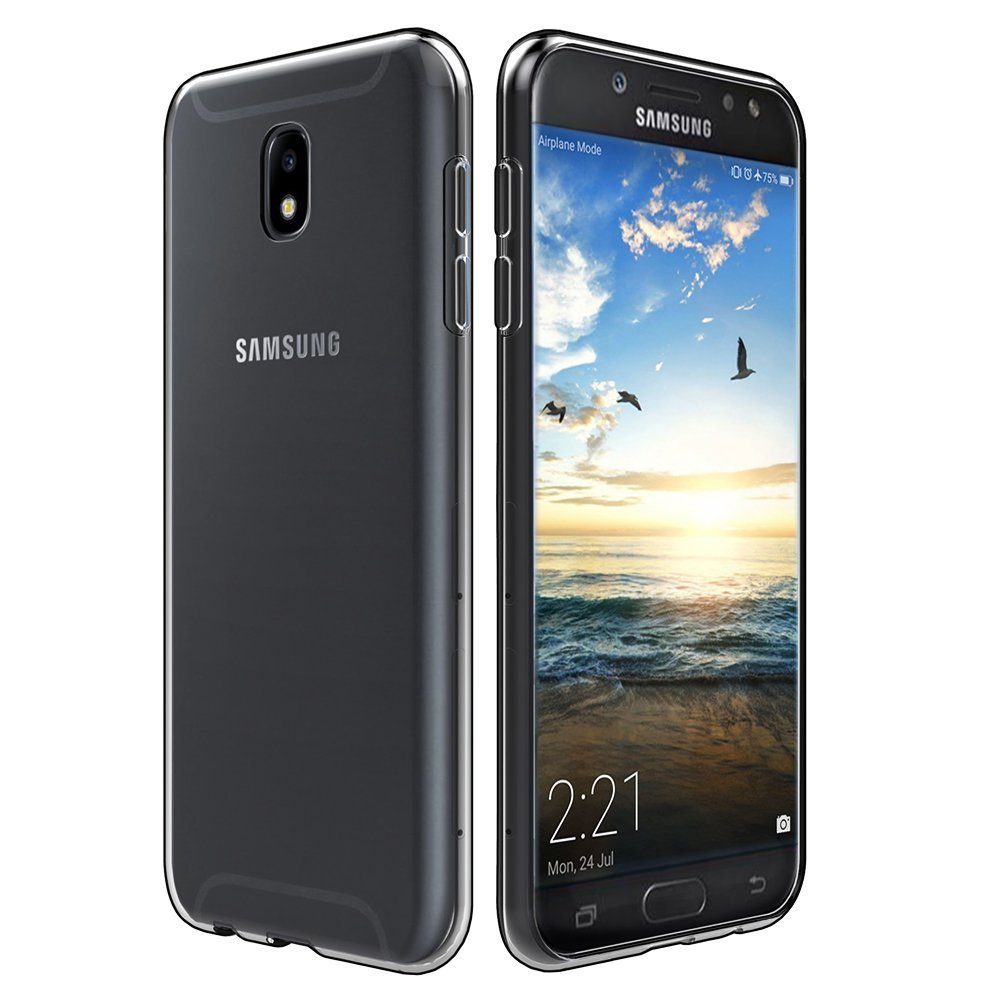 Silikonový obal / kryt Jelly Mercury pro Samsung Galaxy J3 (2017), čirý Silikonový obal / kryt Jelly Mercury pro Samsung Galaxy J3 (2017), čirý