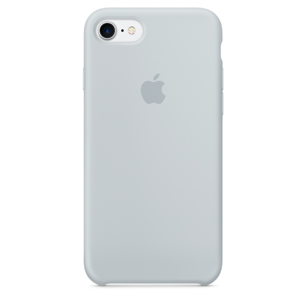 Originální silikonový kryt Apple iPhone 8 / 7 - Mlhově modrý Originální silikonový kryt Apple iPhone 8 / 7 - Mlhově modrý