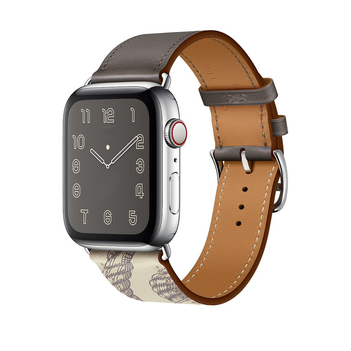 Řemínek iMore Single Tour Apple Watch Series 3/2/1 (38mm) - Cín/Beton