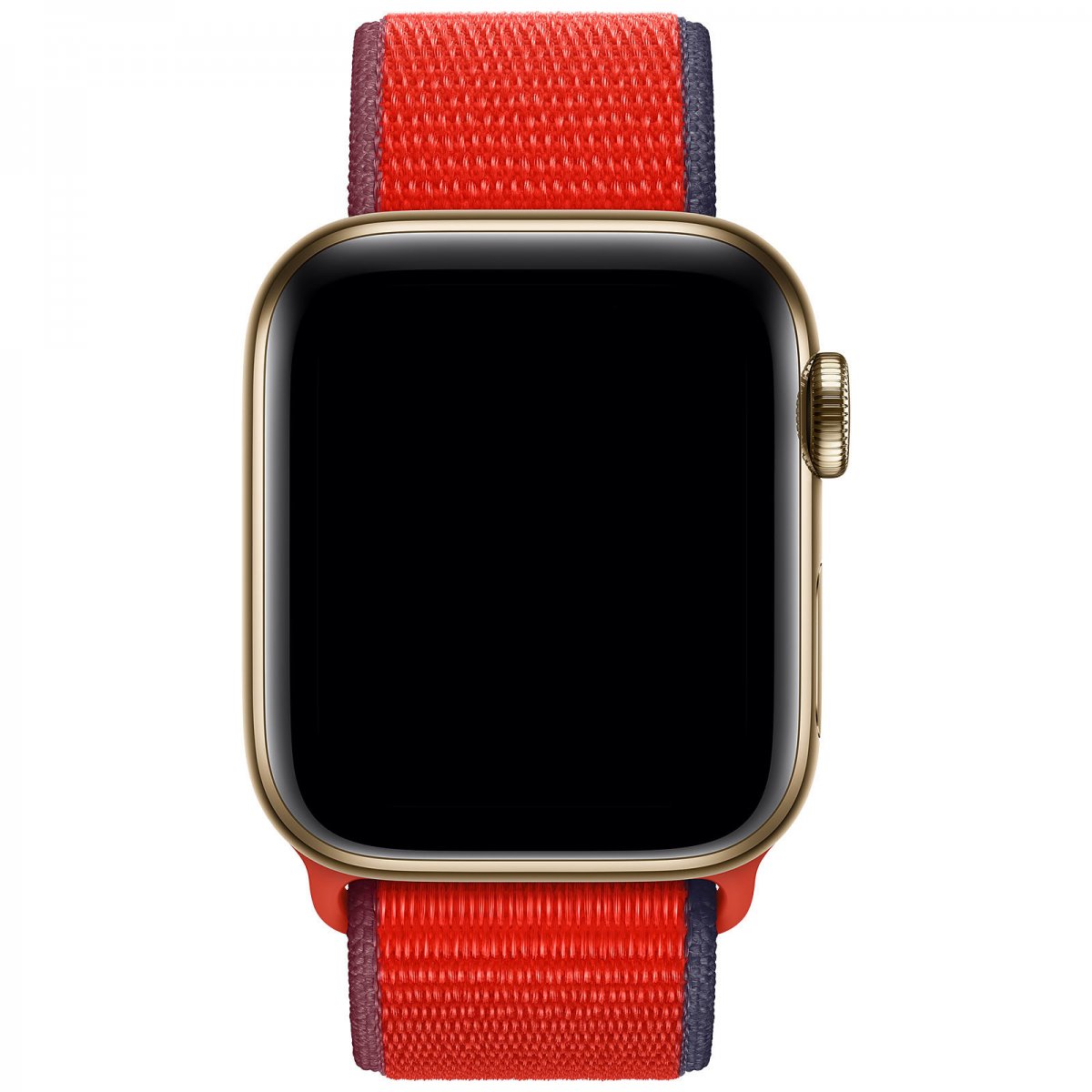Provlékací sportovní řemínek NYLON Apple Watch Ultra 1/2 49mm - Red 2020