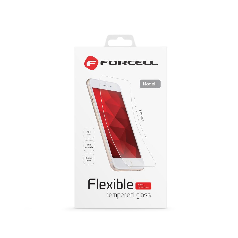Tvrzené sklo Forcell Flexible 0.2mm na Apple iPhone X Tvrzené sklo Forcell Flexible 0.2mm na Apple iPhone X