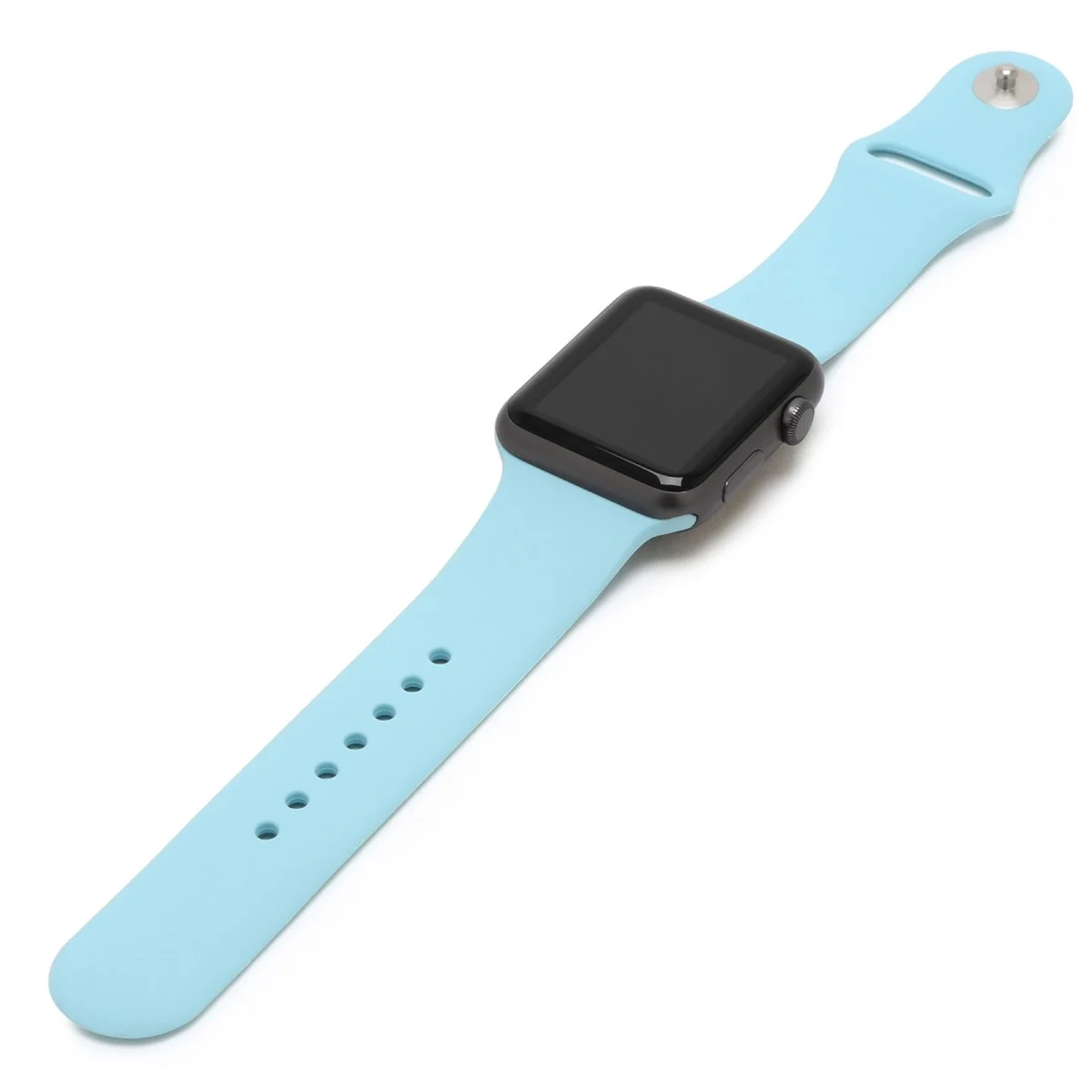 Řemínek iMore SmoothBand pro Apple Watch Series 4/5/6/SE (44mm) - Tyrkysový