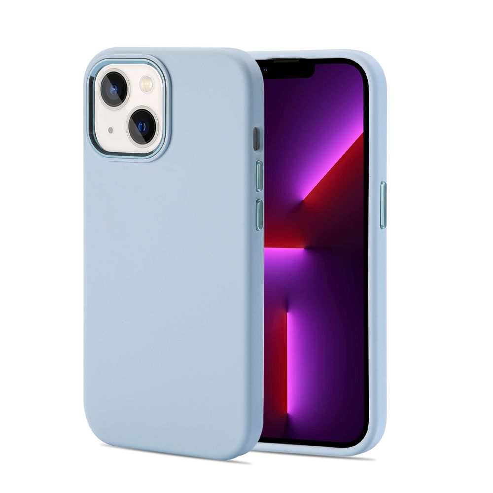 Pouzdro Tech-Protect Liquid iPhone 14 - Modré