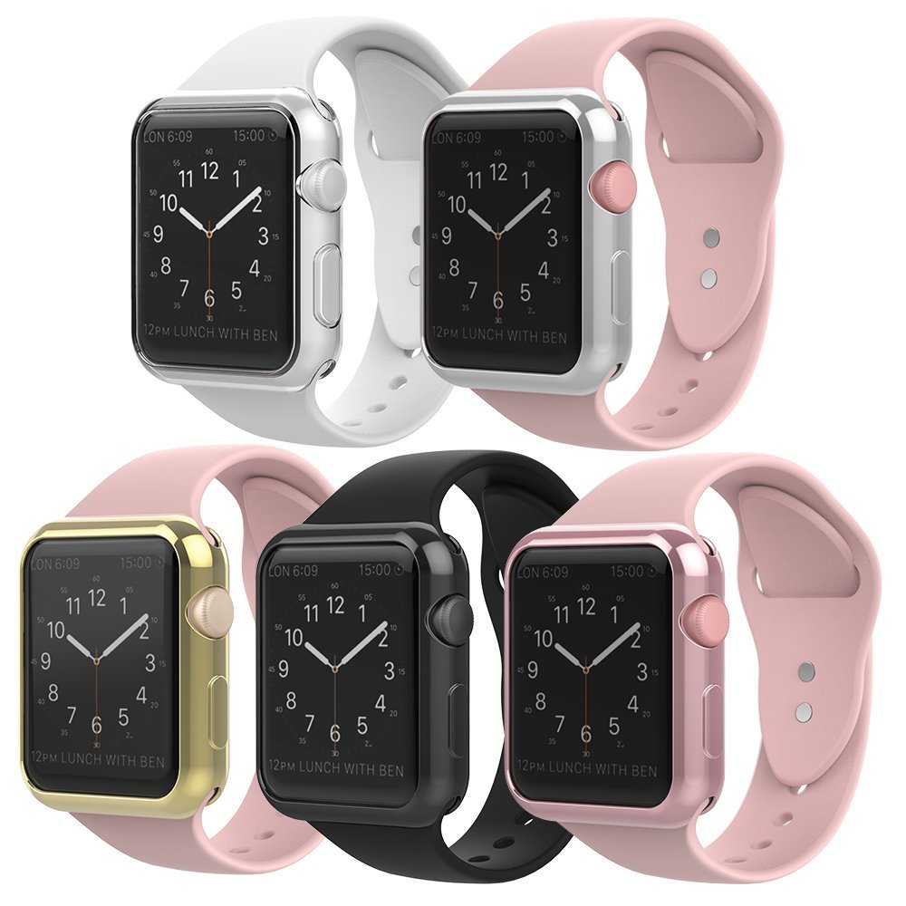 Silikonový kryt RING na Apple Watch 42mm / 38mm Series 1, 2, 3 Silikonový kryt RING na Apple Watch 42mm / 38mm Series 1, 2, 3