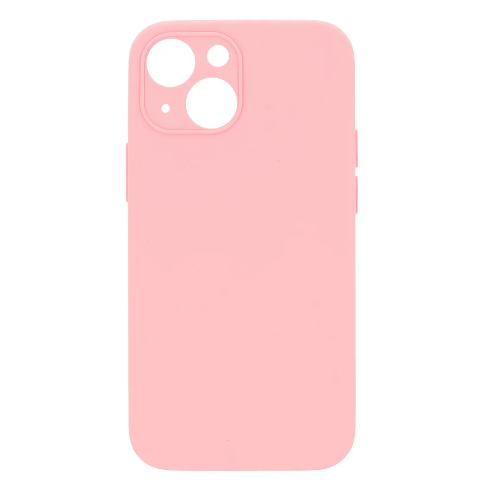 Pouzdro Vennus Silicone Lite iPhone 13 Mini - Světle růžové