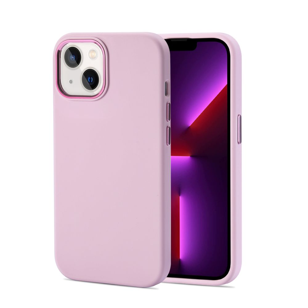 Pouzdro Tech-Protect Liquid iPhone 14 Plus - Růžové