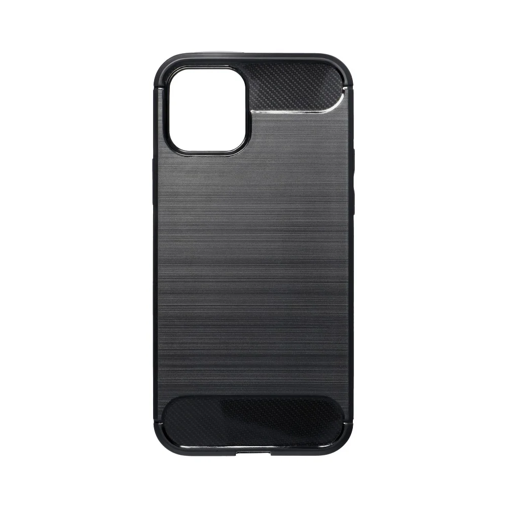 Pouzdro Forcell Carbon Apple iPhone 12 PRO MAX černé