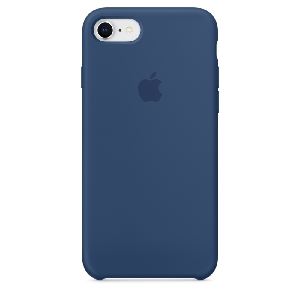 Originální silikonový kryt Apple iPhone 8 / 7 - Kobaltově modrý Originální silikonový kryt Apple iPhone 8 / 7 - Kobaltově modrý