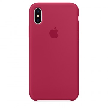 Originální silikonový kryt Apple iPhone X - Vínový Originální silikonový kryt Apple iPhone X - Vínový