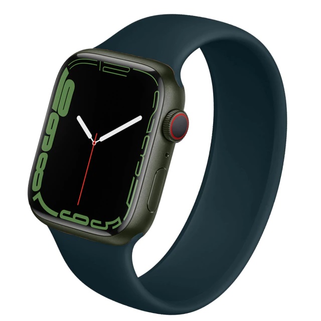 Řemínek iMore Solo Loop Apple Watch Series 4/5/6/SE 40mm - Kachní zelená (L)