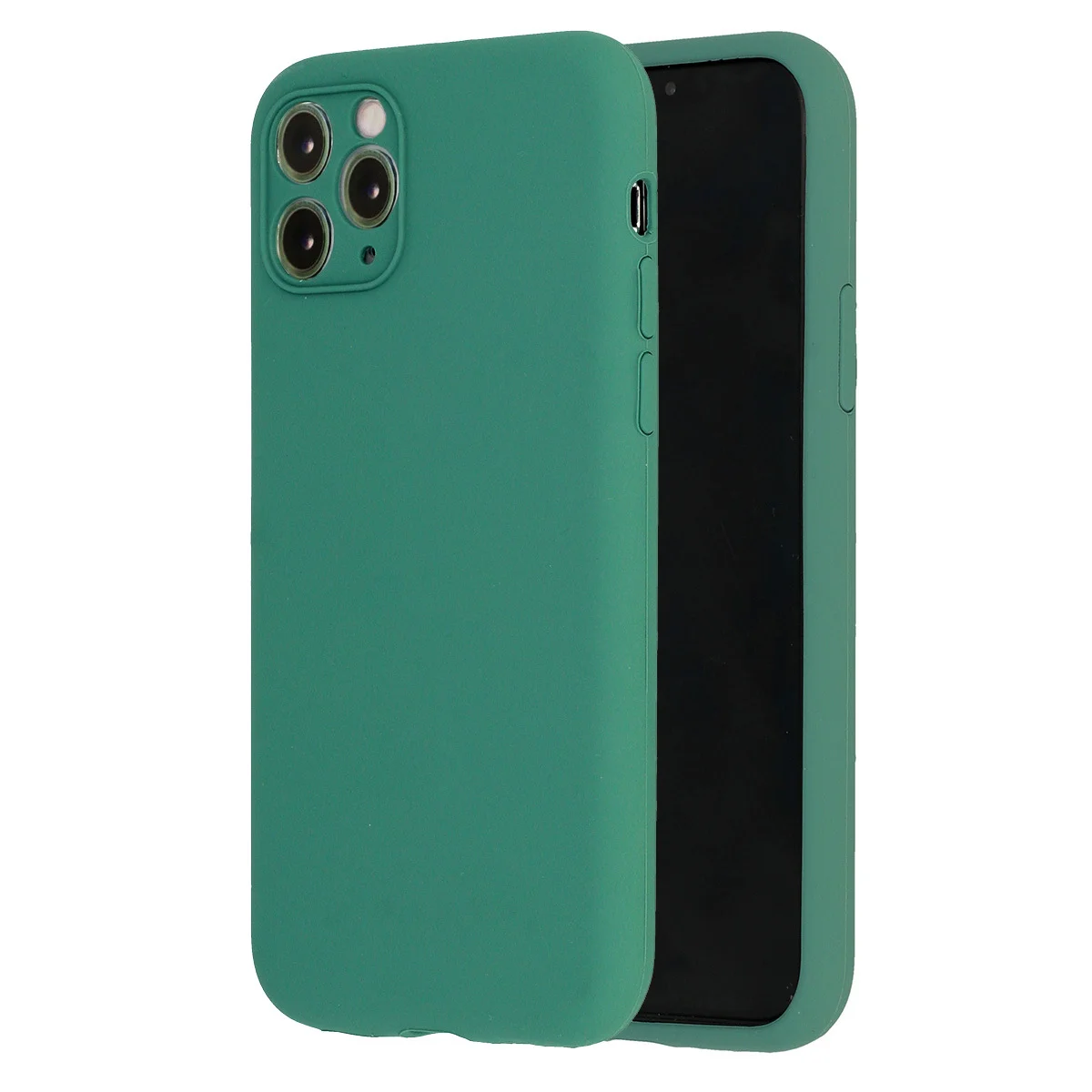 Pouzdro Vennus case Silicone Lite iPhone 12 - Zelené