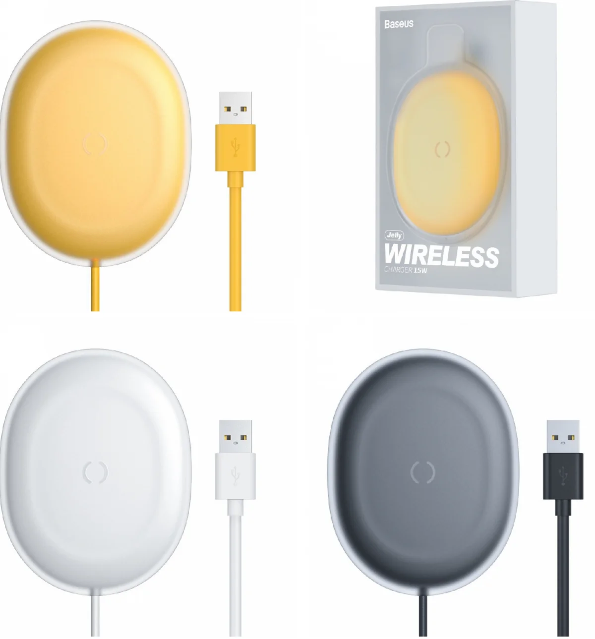 Fast Charging Baseus Jelly Wireless Charger Baseus Jelly Wireless