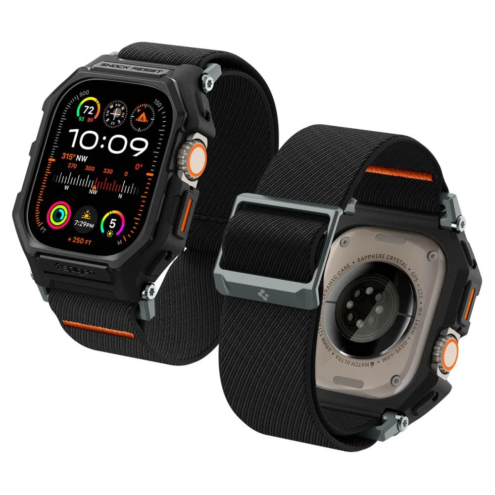 SPIGEN Lite Fit Pro, matte black - Apple Watch Ultra 2/1 49mm ACS07104