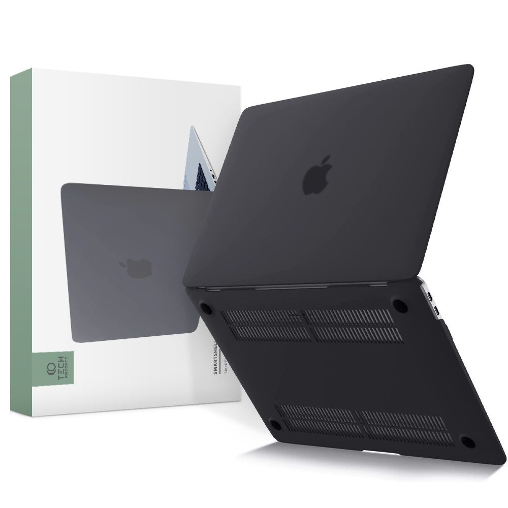 Pouzdro Tech-Protect Smartshell MacBook Air 13" (2018, 2019, 2020) - Matné černé