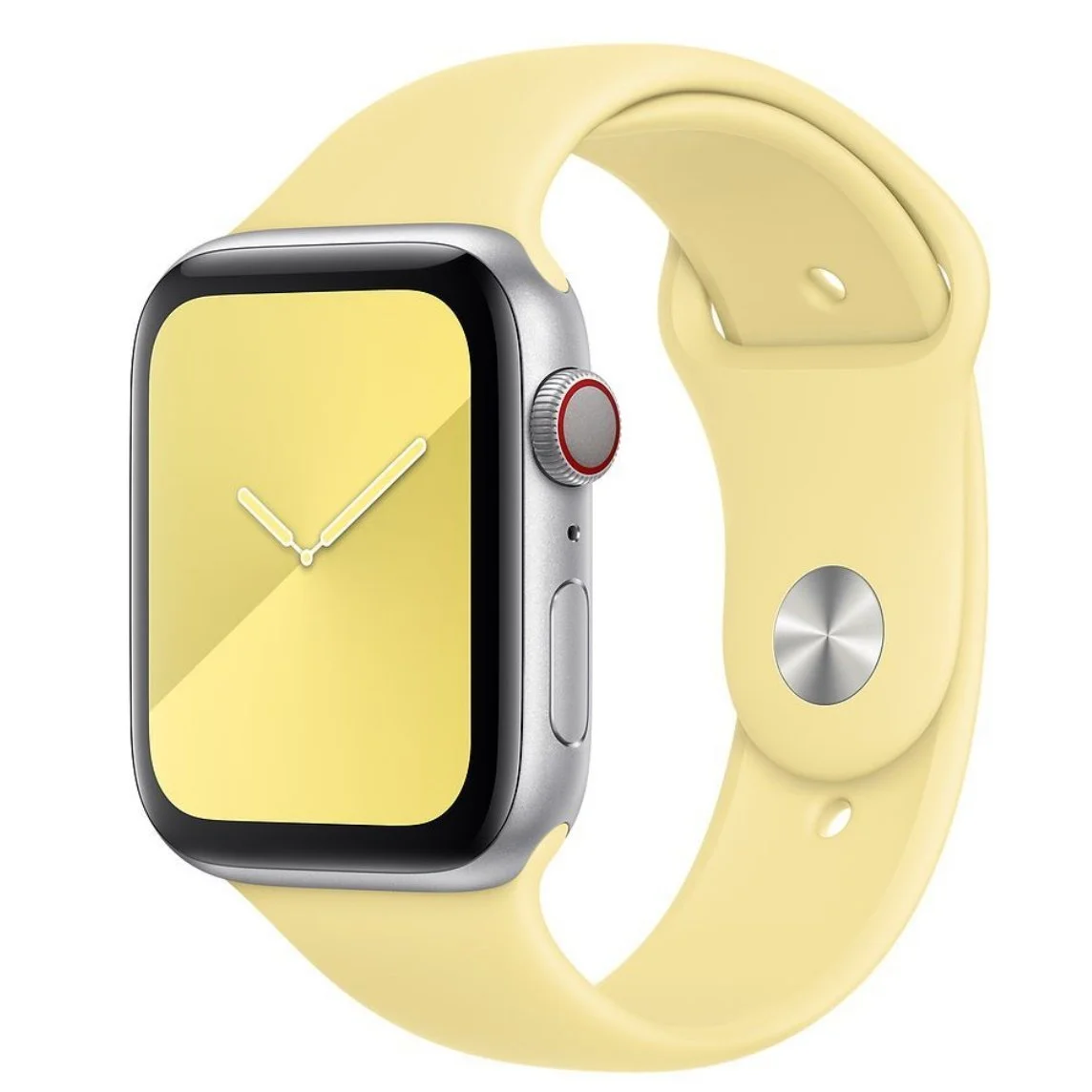 Řemínek iMore SmoothBand pro Apple Watch Series 4/5/6/SE (44mm) - Citrusově žlutý
