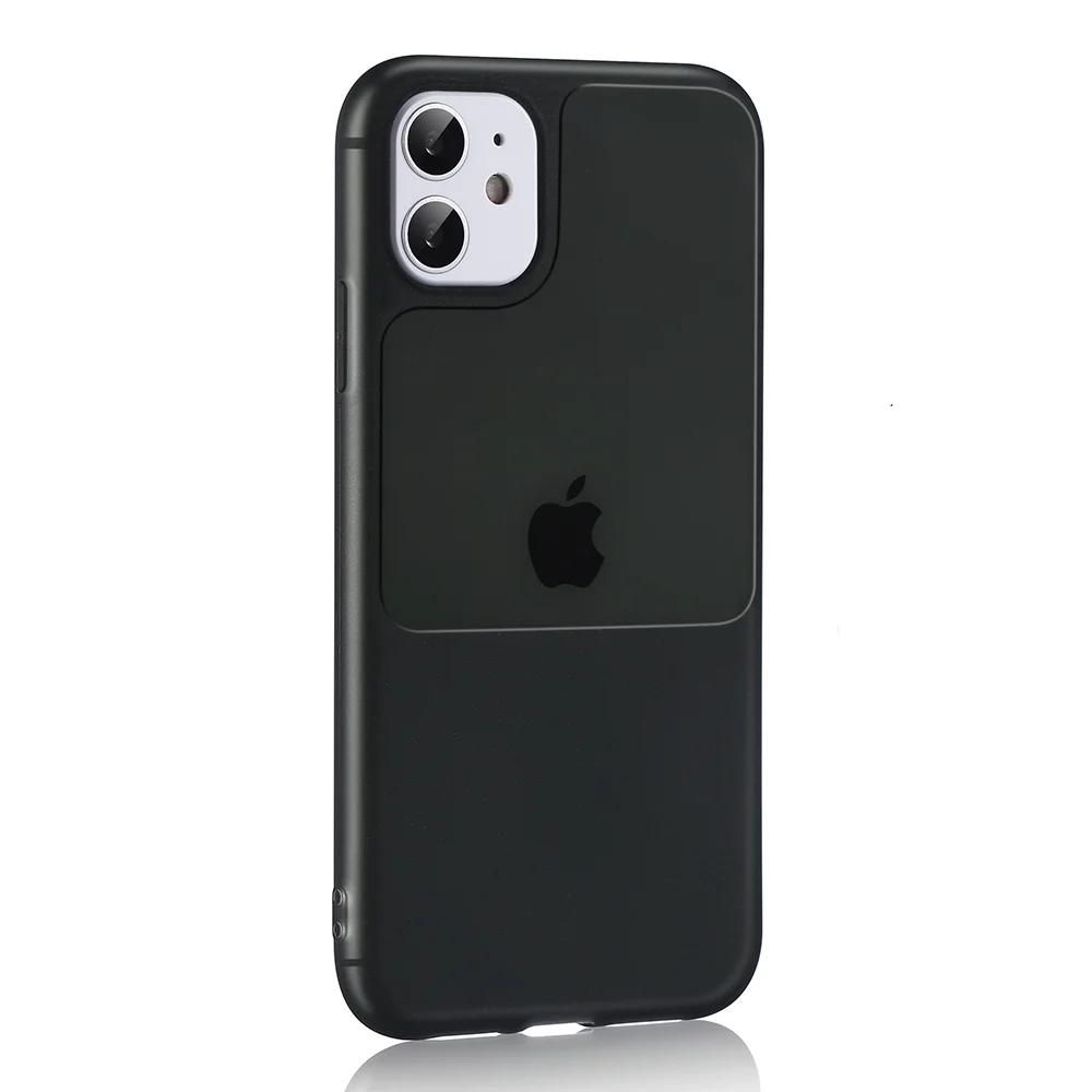 Pouzdro TEL PROTECT Window Case iPhone 12 Pro Max - černá