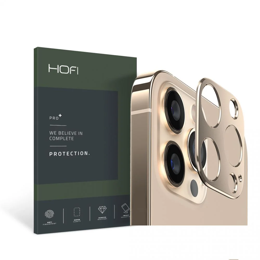 Pouzdro Hofi Alucam Pro+ Apple iPhone 13 Pro - Zlatá