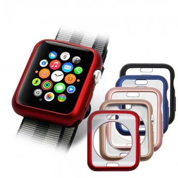 Silikonový obal Jelly Metal na Apple Watch 38mm Series 1, 2, 3 Silikonový obal Jelly Metal na Apple Watch 38mm Series 1, 2, 3