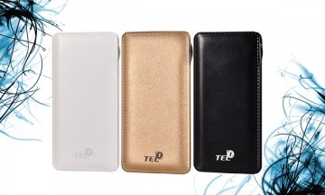 Externí baterie / Power Banka TEL1 Slim 12 000mAh, 2x USB, LED Externí baterie / Power Banka TEL1 Slim 12 000mAh, 2x USB, LED