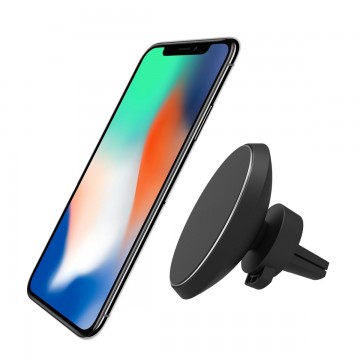 Megnetický držák Qi Magnetic s bezdrátovým nabíjením Megnetický držák Qi Magnetic s bezdrátovým nabíjením