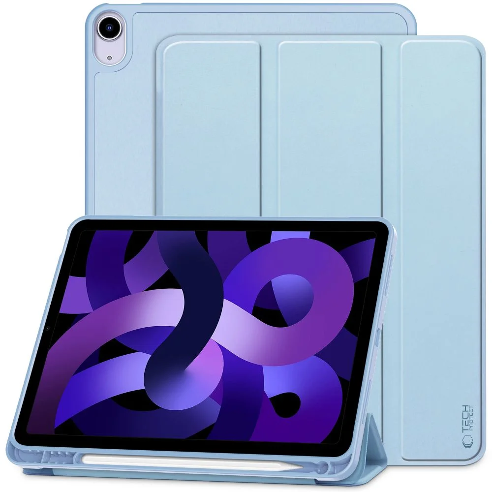 Tech-Protect SmartCase PEN iPad Air 4 (2020) / Air 5 (2022) - Nebesky modré