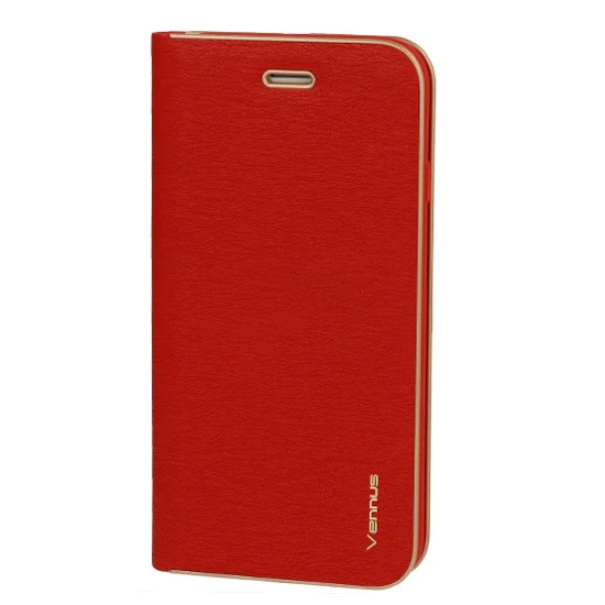 Pouzdro Vennus Book Frame iPhone 12 mini - červené