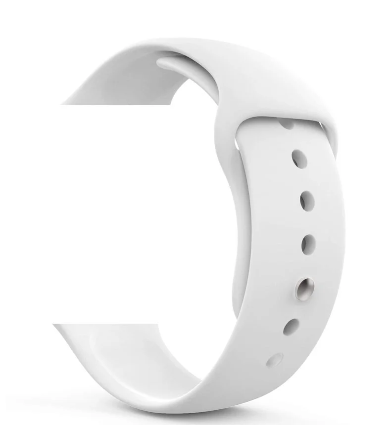 Řemínek iMore SmoothBand pro Apple Watch Series 4/5/6/SE (44mm) - Bílý
