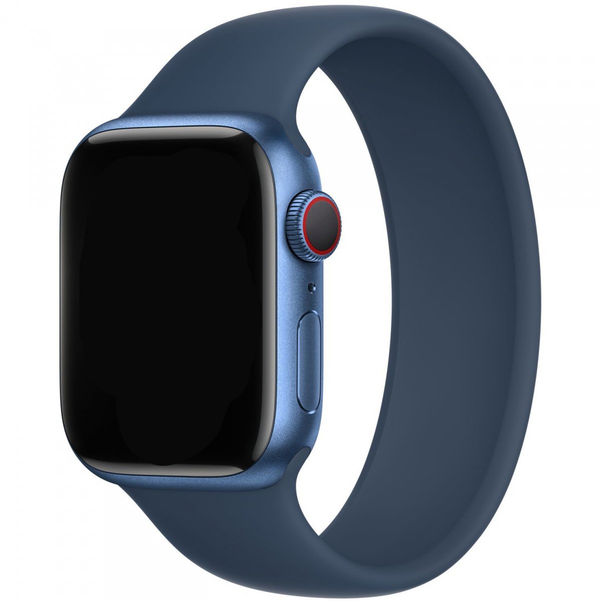 iMore Solo Loop Navlékací řemínek Apple Watch Ultra 1/2 49mm - Hlubokomořsky modrá (L)
