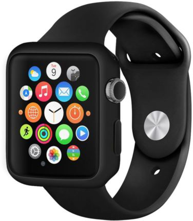 Černý kryt Shadow - Apple Watch 42mm Series 1, 2, 3 Černý kryt Shadow - Apple Watch 42mm Series 1, 2, 3