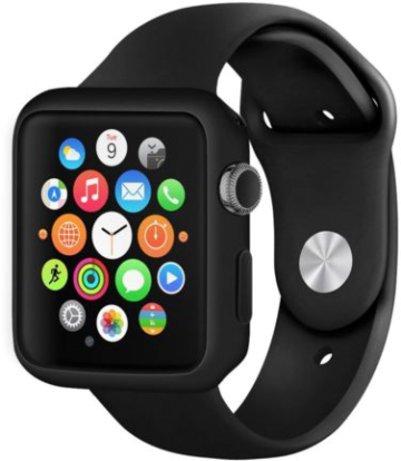 Černý kryt Shadow - Apple Watch / Series 1, 2 (42mm) Černý kryt Shadow - Apple Watch / Series 1, 2 (42mm)