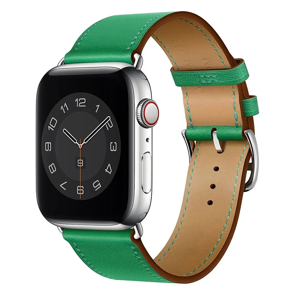 Řemínek iMore Single Tour Apple Watch Series 9/8/7 (41mm) - Bambusově zelený