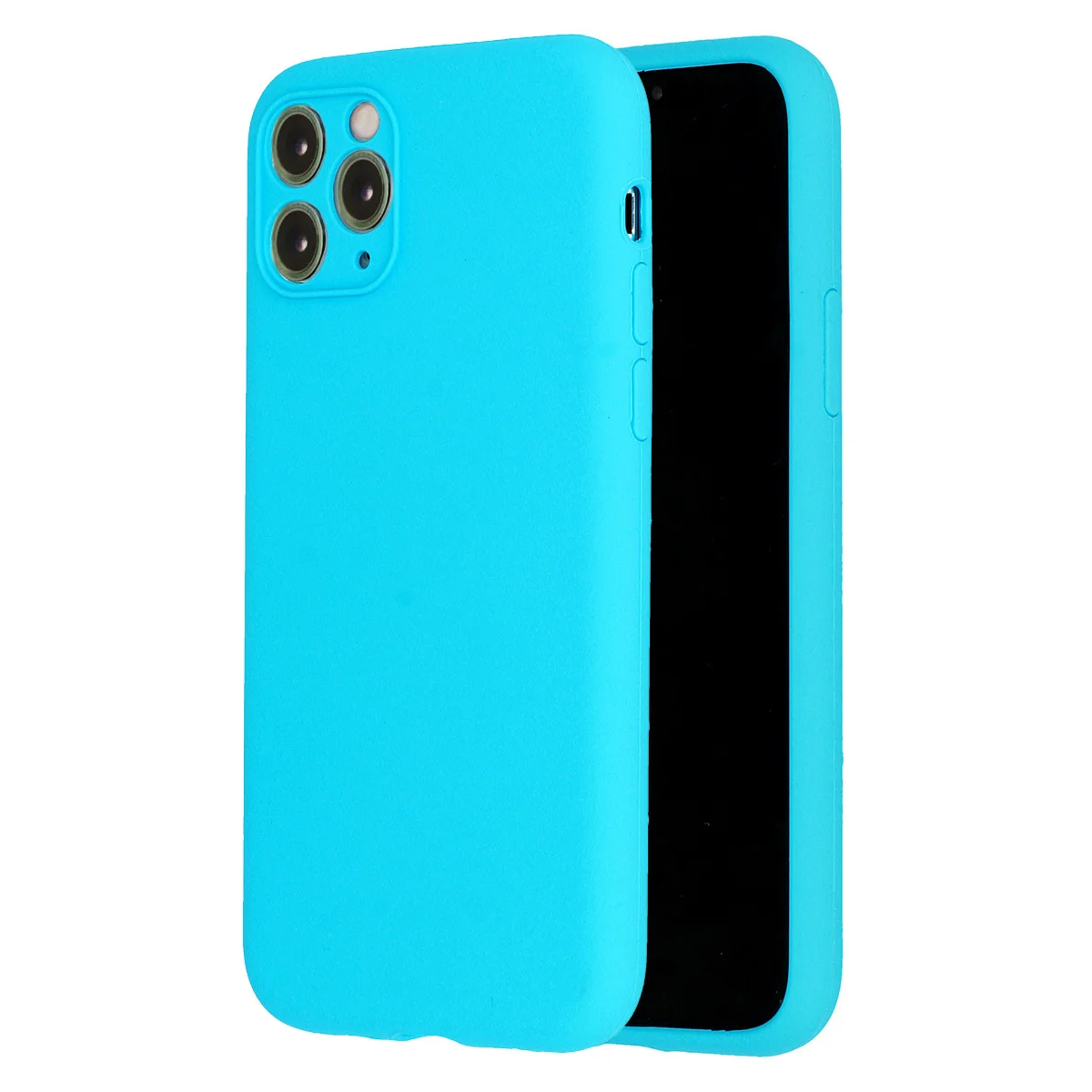 Pouzdro Vennus case Silicone Lite iPhone 12 - Světle modré