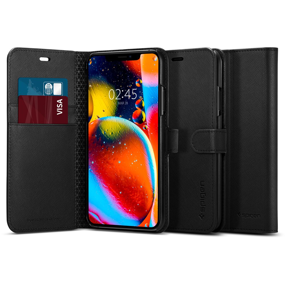 Pouzdro SPIGEN Wallet S Apple iPhone 11 Pro černé