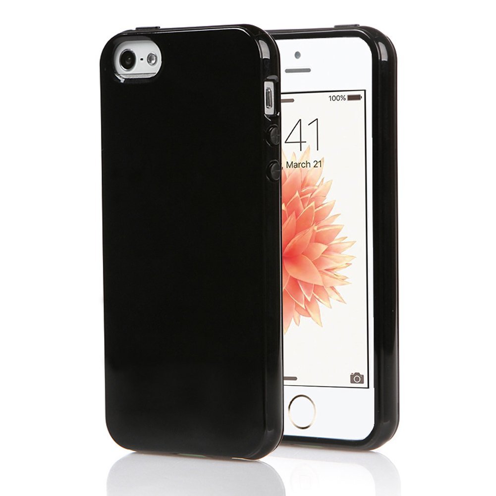 Obal Jet Black pro Apple iPhone SE / 5s / 5 Obal Jet Black pro Apple iPhone SE / 5s / 5