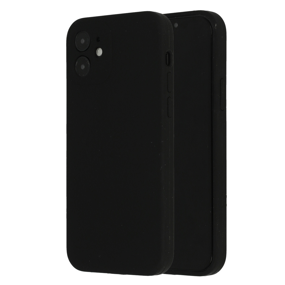Pouzdro Vennus case Silicone Lite iPhone 12 Pro Max - Černé