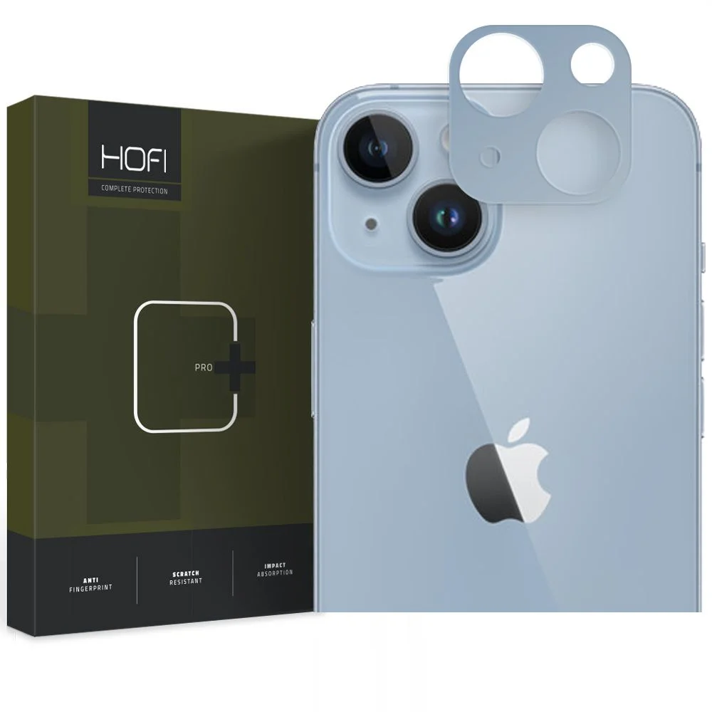 Ochrana fotoaparátu HOFI Alucam Pro+ iPhone 14 / 14 Plus - modrá